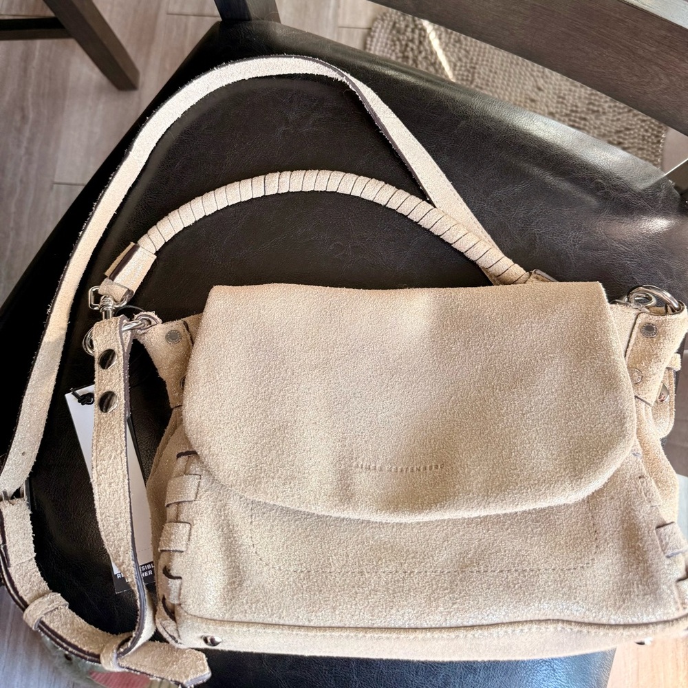 Aimee Kestenberg Zen Convertible Gold Dust Metallic Crossbody